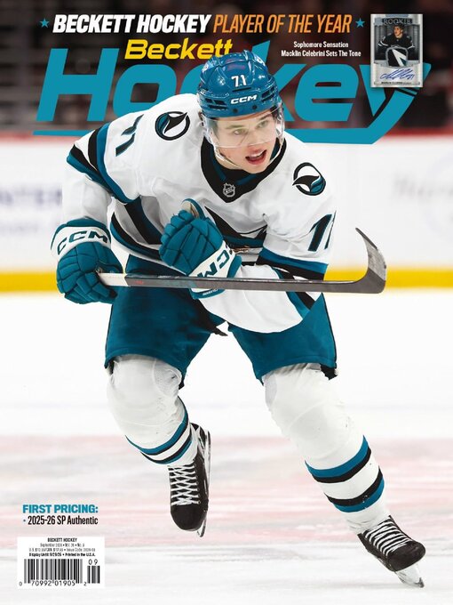 Cover image for Beckett Hockey